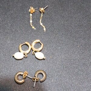 Nordstrom Trio - Set of  Earrings.